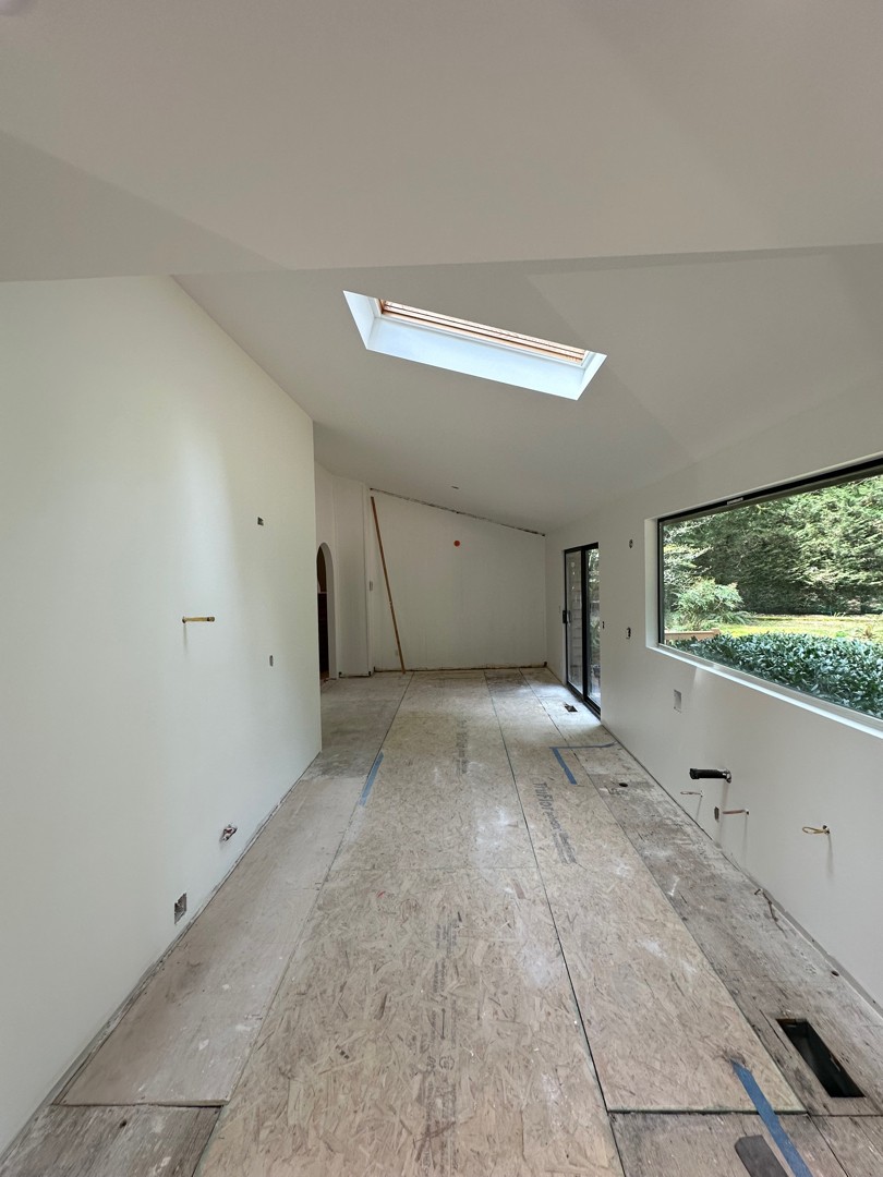 Garage drywall completion — Fast Patch Drywall work in Lynnwood